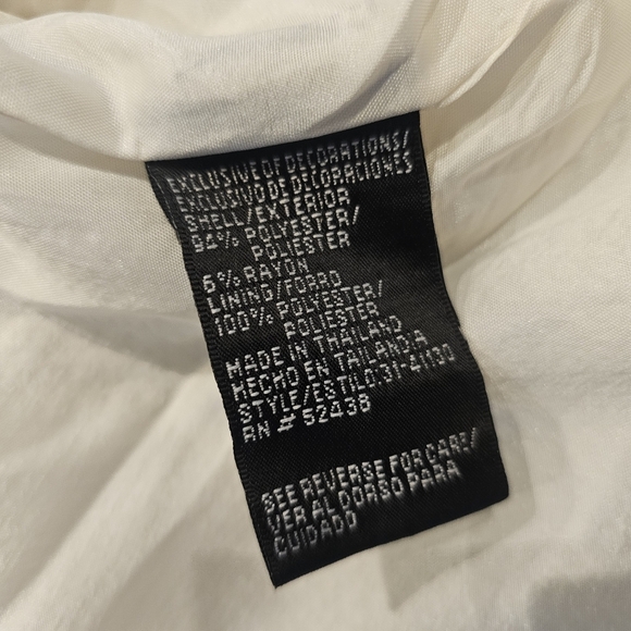 "Sag Harbor Women’s 16 Skirt Suit Cream Black Trim Tweed Blazer & Skirt Set" - Picture 14 of 16